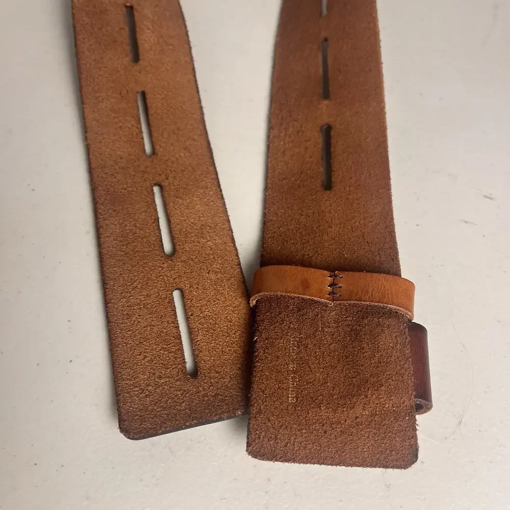 CAbi Here or There Leather Belt Brown 2